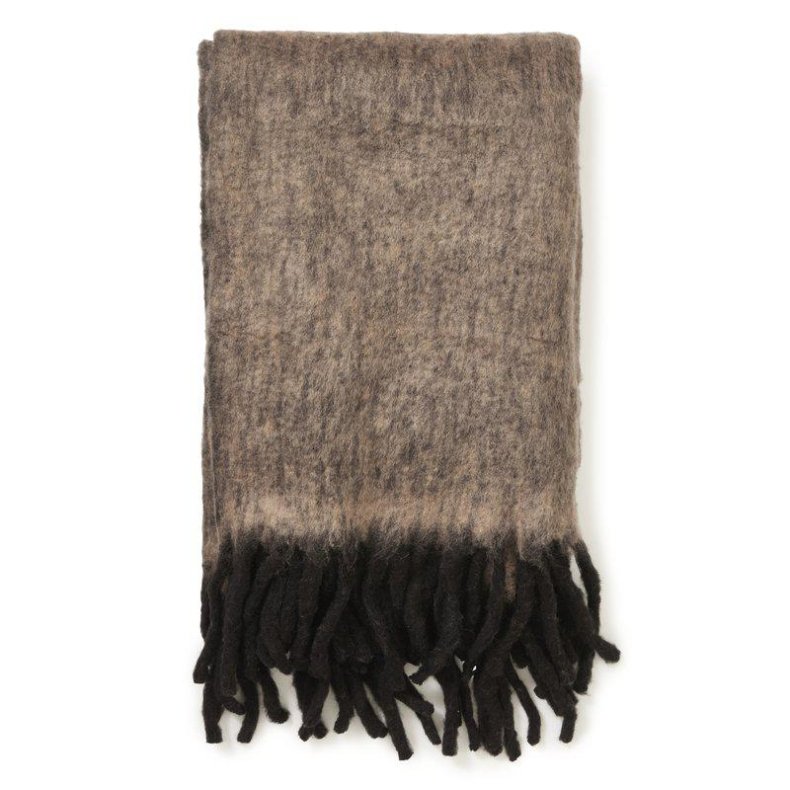 Melange Mohair Plaid