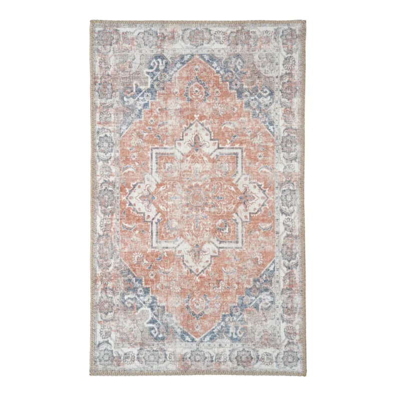 Havana Drmtte 50 x 80 cm - Orange/bl