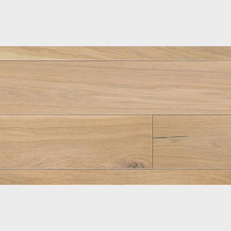 Wallmann Patricier Eg Plank - Brstet hvid matlak