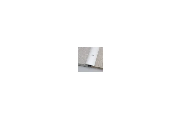 Gefion profil 30mm Buet overgang glat midthullet mat alu 100cm