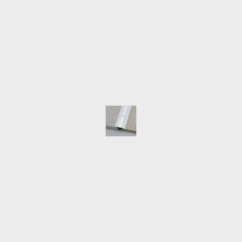 Gefion profil 30mm Buet overgang midthullet mat alu 100cm